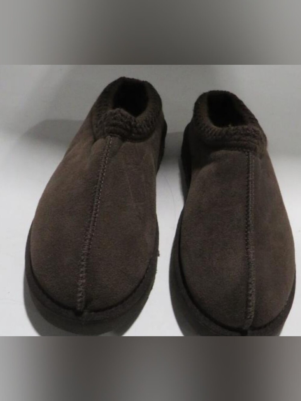 UGG Tasman II Brown Suede Slip-On Mules Size 41 (US 9)Used Exc MSRP $129.95